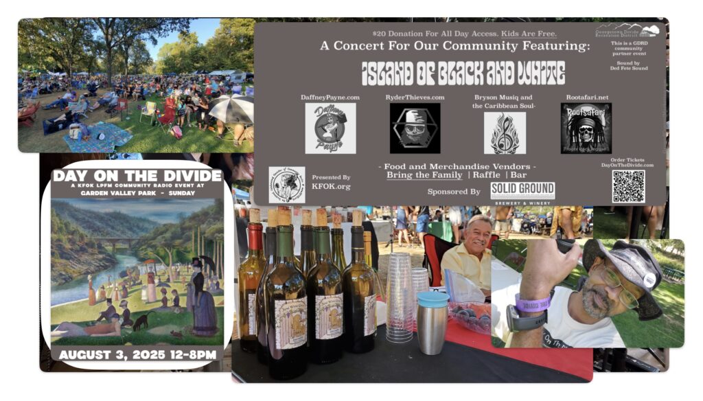 KFOK Community Radio | 95.1 FM | Georgetown CA – The Voice Of The Divide